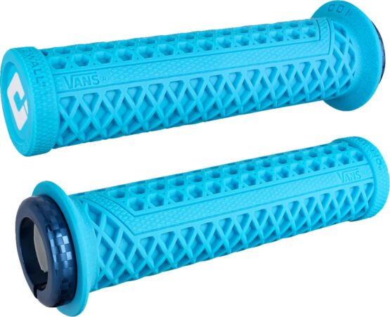 ODI Vans V2.1 Lock-On Grips Light Blue/Blue 135mm Pair