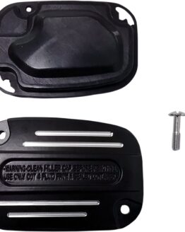 Drag Specialties Clutch Master Cylinder Cover Black For Harley-Davidson