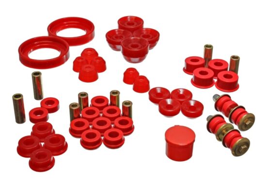 Energy Suspension Red Hyper-Flex Master Bushing Set Fits 94-97 Accord/Odyssey