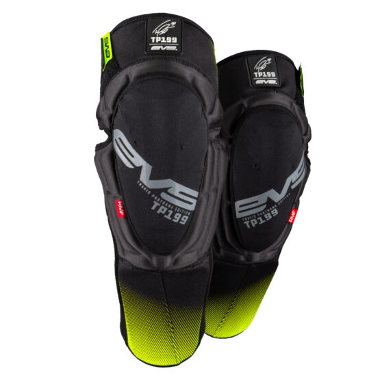 EVS TP199 Knee/Shin Guard Black/Hi-Viz L/XL