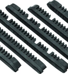 Kuryakyn ISO Passenger Board Rubber Pads Black Replacement (8 Pc)