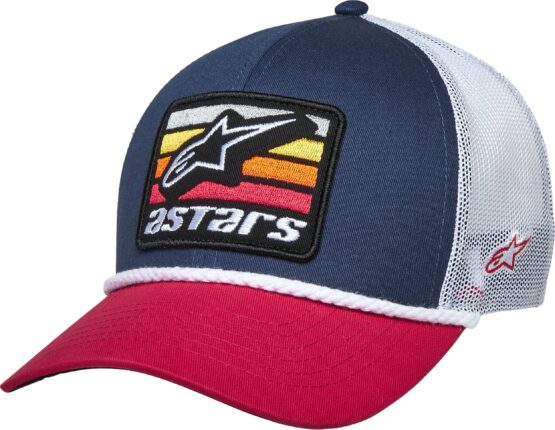 Alpinestars Selica Trucker Hat Navy/Red/White Men's