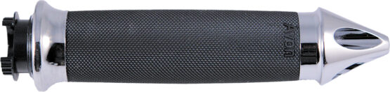 Superbike Custom Contour Grips - Spiked Chrome - Image 2