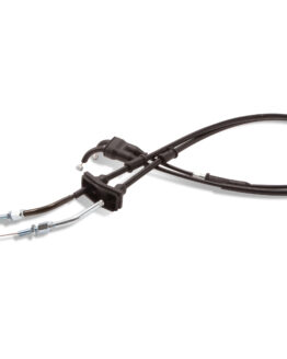 Motion Pro Black Vinyl Throttle Push-Pull Cable Set For Yamaha YZ250F/FX WR250F 2019-2024