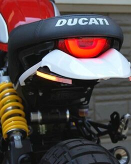 Fender Eliminator Kit Black - Fits 17-24 Ducati Scrambler Desert Sled