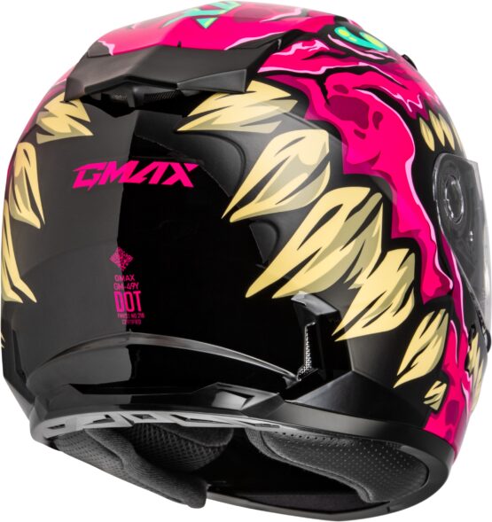 GMAX Youth GM-49Y Drax Helmet Pink Large - Image 2