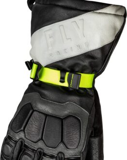 Glacier Gloves Black/Grey/Hi-Vis 3X For Snow