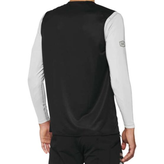 100% Rcore Concept Sleeveless Jersey Black Small - Image 2