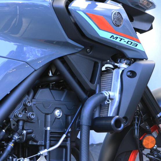 Shogun Frame Sliders Black No Cut For Yamaha MT-03 2020-2025