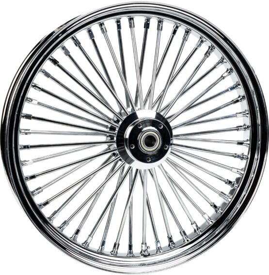 HardDrive 48-Spoke Chrome Front Wheel 26x3.5 FLT Hub 25mm Axle