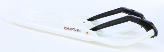 C&A XCS Pro Skis White Pair Fits 90-19 Arctic Cat Polaris Ski Doo Yamaha