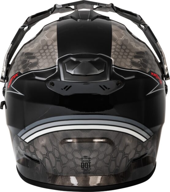 Fly Racing Trekker CW Conceal Helmet Electric Shield XL Black/Grey/White - Image 2