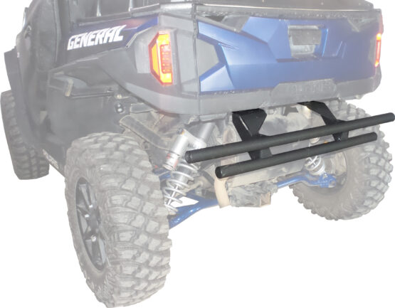 KFI Double Tube Rear Bumper Black Fits 16-20 Polaris General XP/4 - Image 2