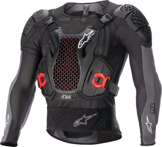Alpinestars Bionic Plus V2 Protection Jacket Black/Anthracite/Red Medium