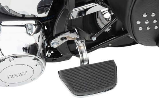 Black Passenger Floorboard Mounts Kit - Image 2