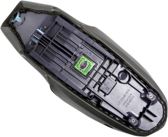 Sargent World Sport Solo Seat Black CarbonFX Vinyl Fits WR250R/X - Image 2