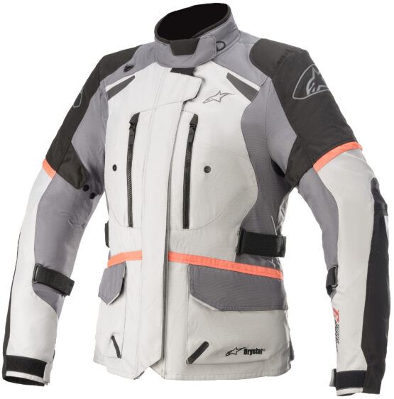 Alpinestars Andes V3 Jacket Grey/Black/Coral Small