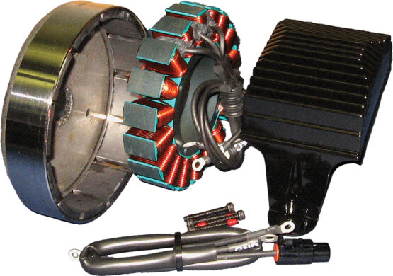 Cycle Electric 50 Amp 3-Phase Alternator Kit CE-84T-04 Fits 04-05 Harley Touring