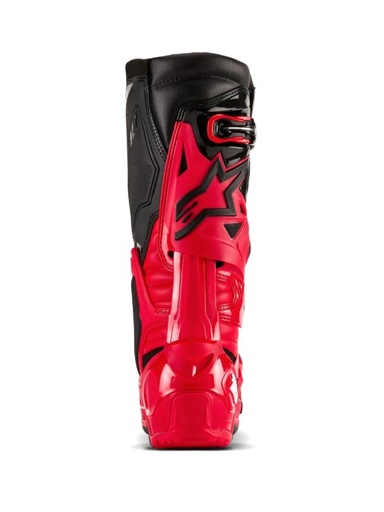 Alpinestars Tech 10 Enduro Boots Bright Red/Black/White US 14 - Image 2