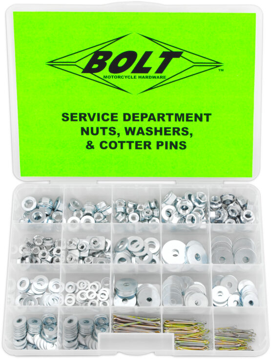BOLT Service Department Nut Washer Screw Assortment Kit 410 Piece - Image 2