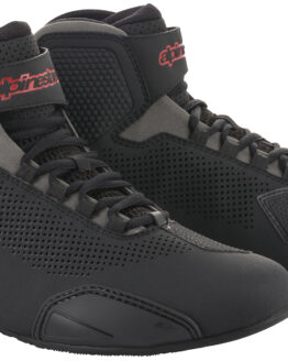 Alpinestars Sektor Vent Shoe Black/Gray/Red Size 10.5 Men's