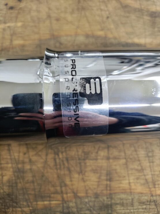 11" Full Cover 412 Series Shocks Chrome Fits 82-03 Harley FXR & Sportster - Image 9