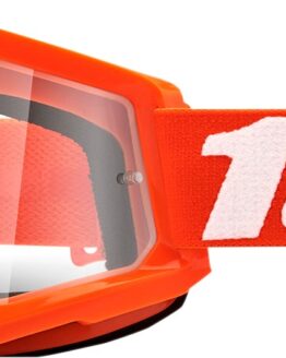 Strata 2 Orange Goggles - Clear Lens
