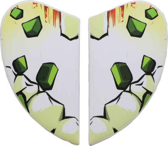 ICON Airform Helmet Side Plates Grenadier Green One Size