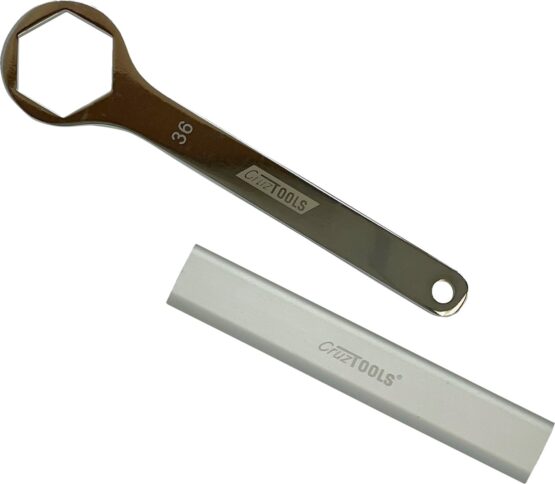 CruzTOOLS 36mm Axle Wrench with Extension Handle