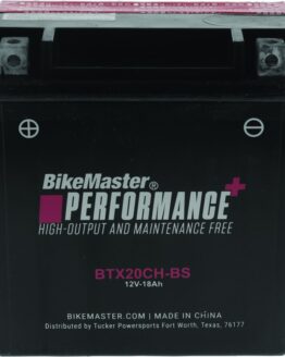 BikeMaster BTX20CH-BS Battery 220 CCA Maintenance-Free
