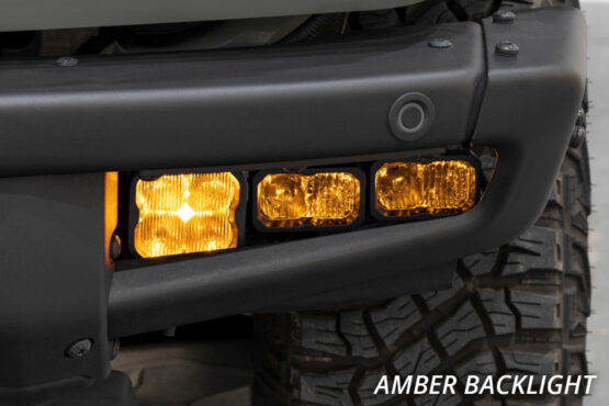 21-Up Ford Bronco Stage Series Fog Pocket Kit - Yellow Sport - Image 2