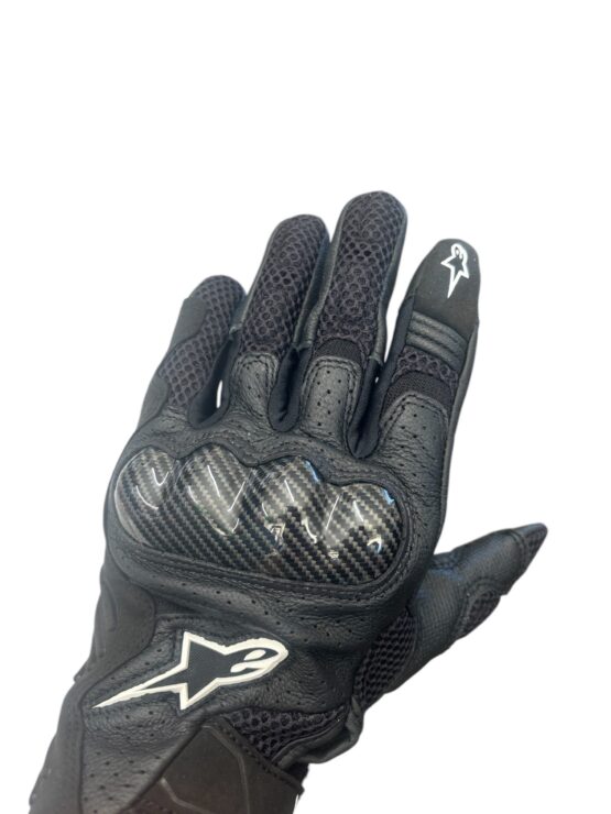 SMX-1 Air V2 Motorcycle Gloves, Black, Medium - Image 2