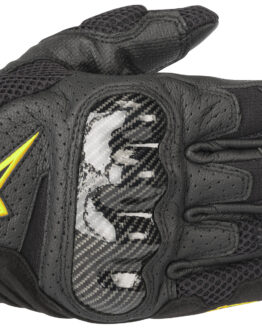 Alpinestars SMX-1 Air V2 Gloves Black/Yellow - Large