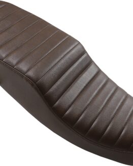Retro Classic Stitch Vinyl 2-Up Seat Brown