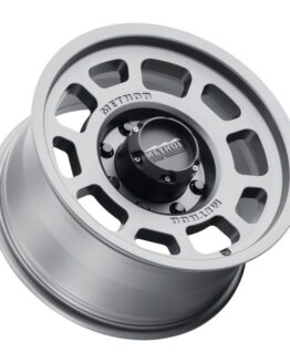 MR705 17x8.5 0mm Offset 8x6.5 130.81mm CB Titanium Wheel