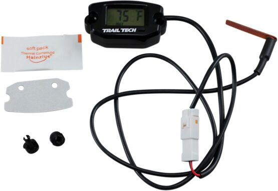 Trail Tech TTO Surface Mount Temperature Meter Black 7mm Fin Sensor - Image 2