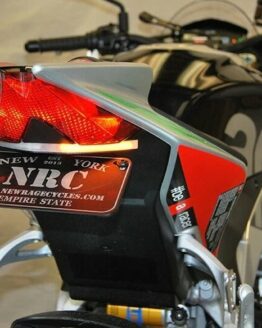 New Rage Cycles Fender Eliminator Kit Black Fits 09-20 Aprilia RSV4