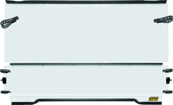QuadBoss Folding Windshield 0.177" with Hardware Fits 09-22 Mule 4010 4x4
