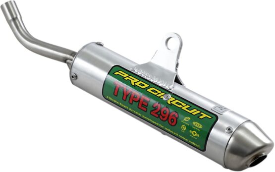 Type 296 Aluminum Slip On Exhaust Silencer w/ SA