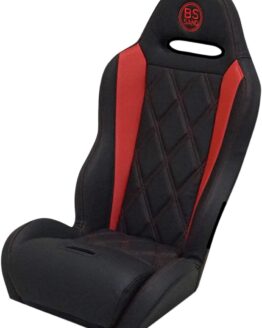 Performance Diamond Solo Seat Black/Red