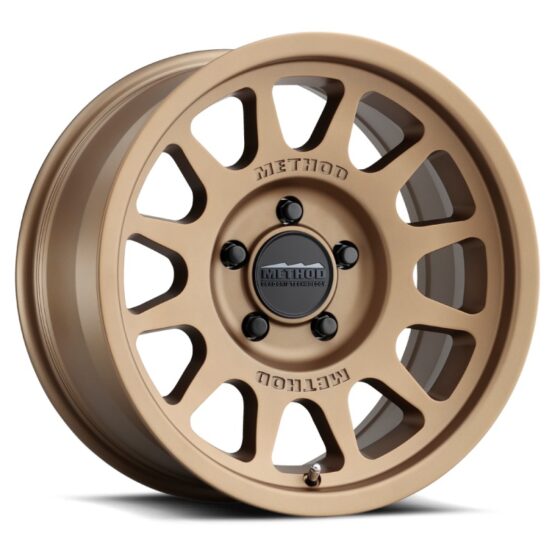 MR703 15x7 +15mm Offset 5x100 56.1mm CB Method Bronze Wheel - Image 2