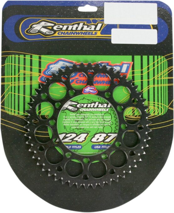 420 52T Rear Sprocket - Black - Image 2