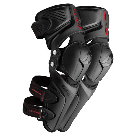 EVS Epic Knee Guard CE Black Pair Large/XL - Image 2