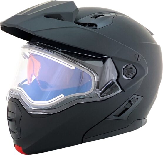 AFX FX-111DS Electric Snow Helmet Matte Black XS - Image 2