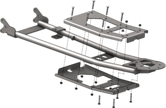 KFI ATV Push Tube HD Kit - Image 2