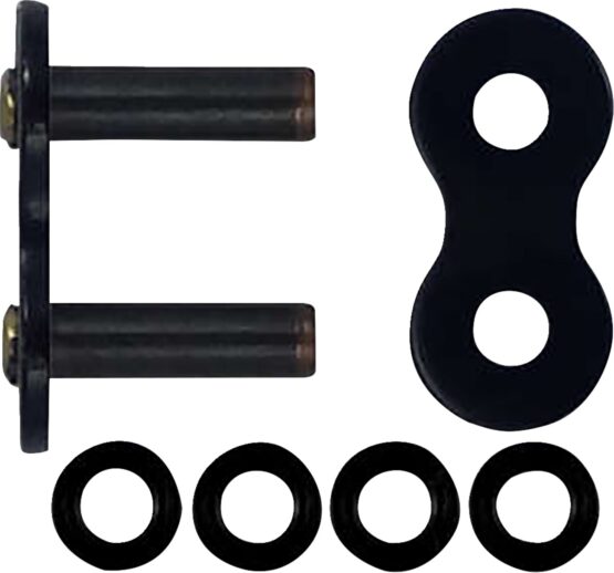 RK 525 ZXW Rivet Master Link Black XW-Ring Sealed Chain Connector