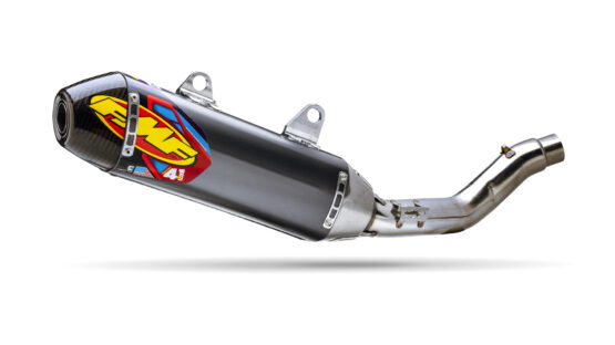 4.1 RCT Slip On Exhaust Muffler w/ C.F. End Cap