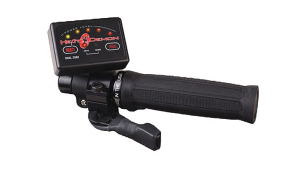 Heat Demon Dual Zone Clamp-On Heated Grips for ATV 7/8in Handlebars
