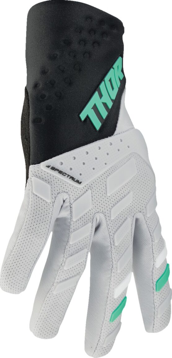 Thor Women's Spectrum Gloves Mint/Gray/Black - L - Image 2