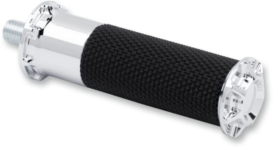 Arlen Ness Fusion Shift Peg Beveled Black Silver